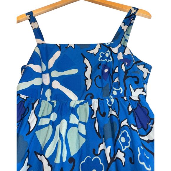 Rhode x Target Zinnia Floral Tiered Mini Dress Small Tropical Hawaiian Vacation - Picture 3 of 10